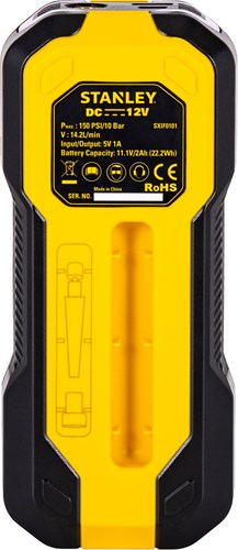 Stanley sxif0101 mini gonfiatore ad aria senza fili | Mini pompa ad aria wireless - sxif0101