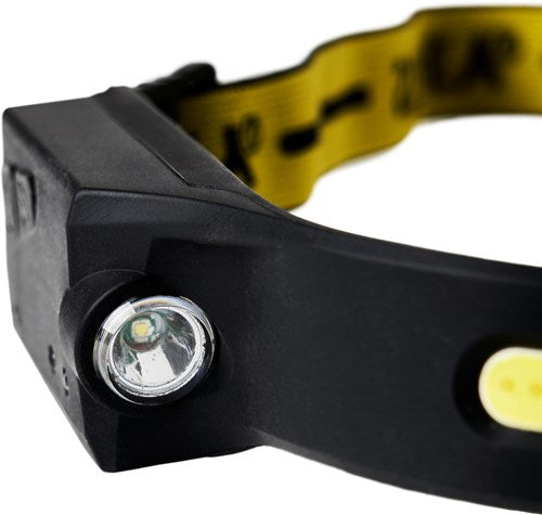 Linterna frontal LED recargable Stanley sxls50109e | 300 lúmenes | doble función - sxls50109e