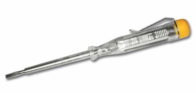 Tester di tensione per utensili manuali Stanley 220v-250v - 3mm x 105mm - stht0-62685