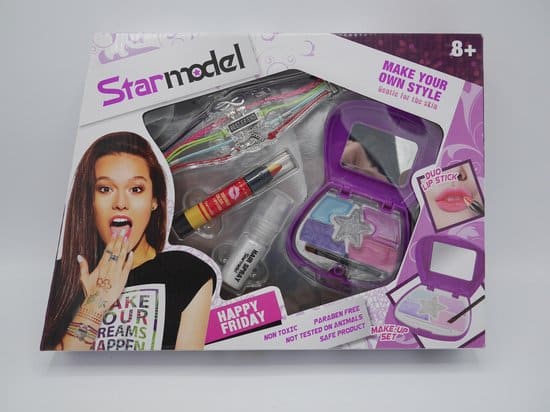 Set di trucco modello a stella Happy Friday, crea il tuo stile
