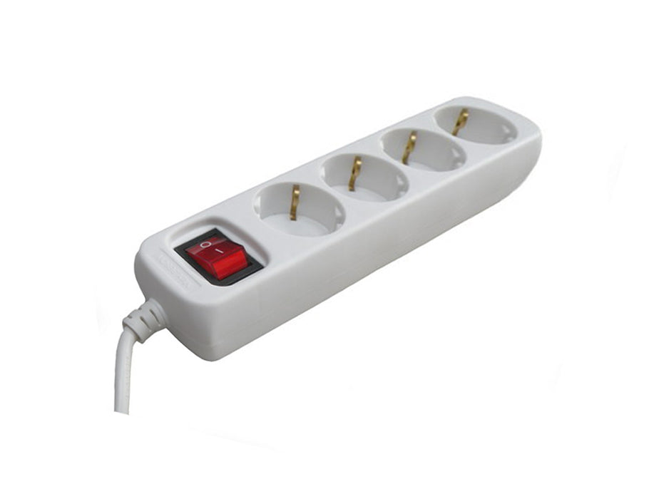 Presa commutabile Vb extend 4 ingressi - bianco