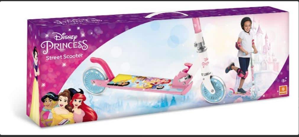 Disney Street Scooter Princess Step, pieghevole