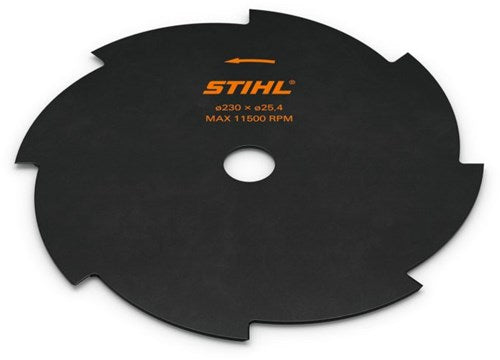 Stihl accessories grass cutting blade | 8 cutting edges | 230mm - 40017133803