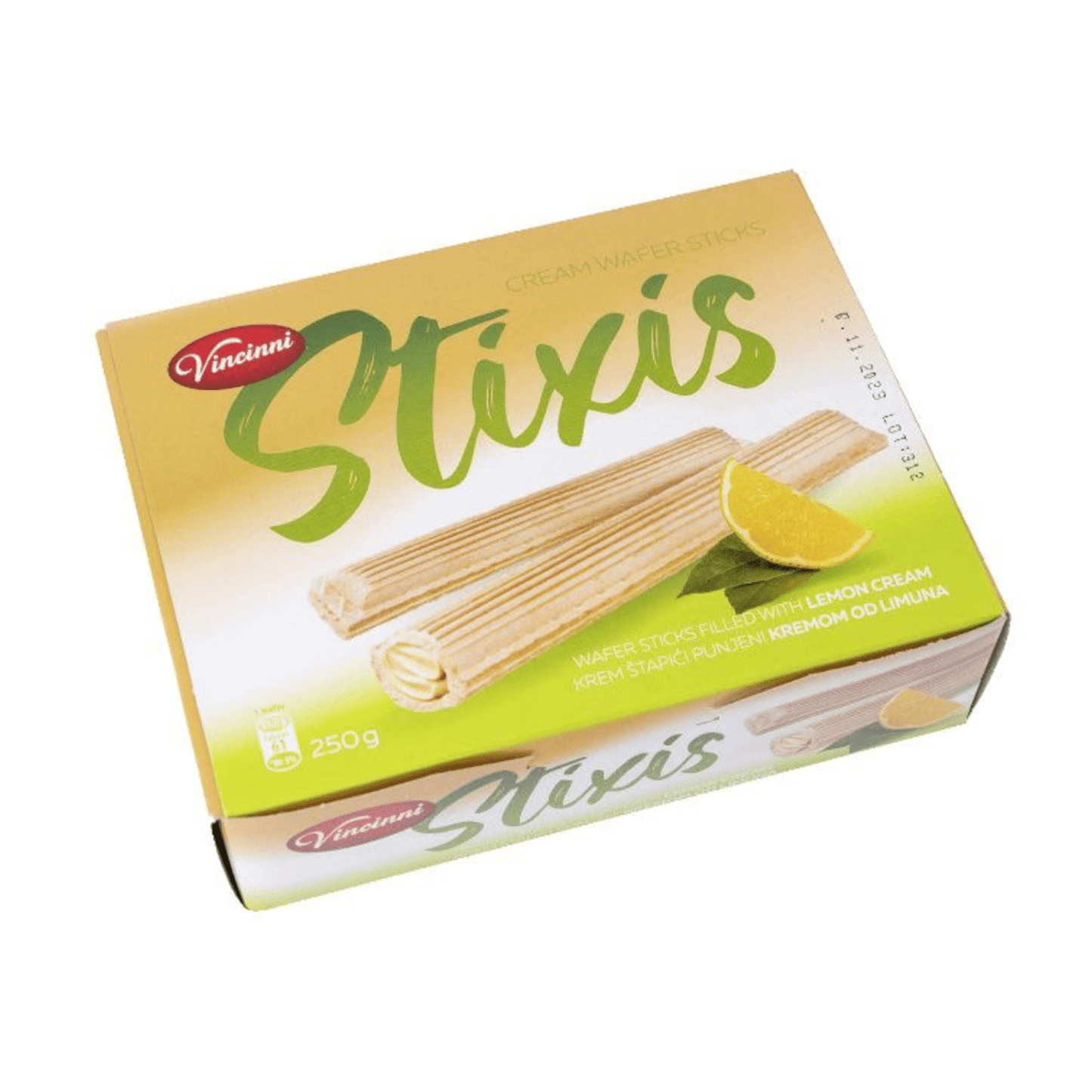 Stixis stixies waffle stäbchen zitrone (14x 250 gr)