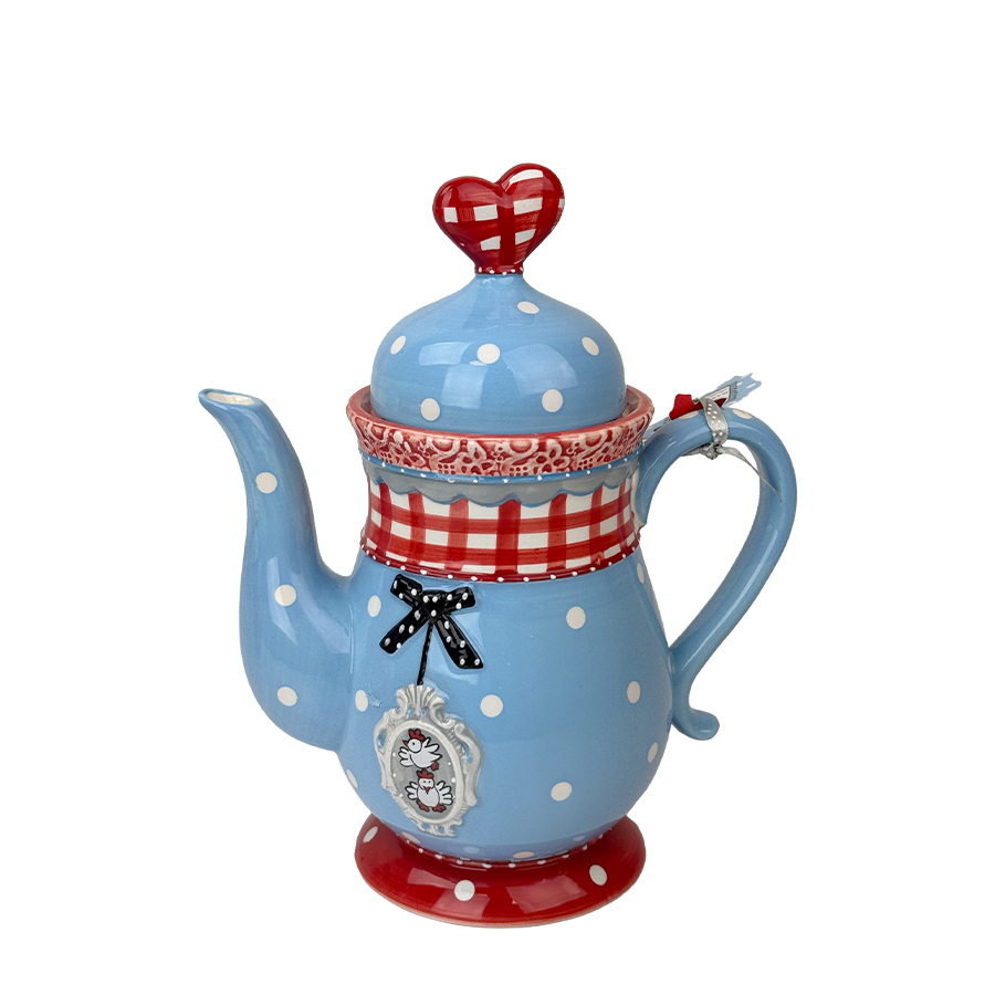 Teiera Studio Cookie Pera 1l blu