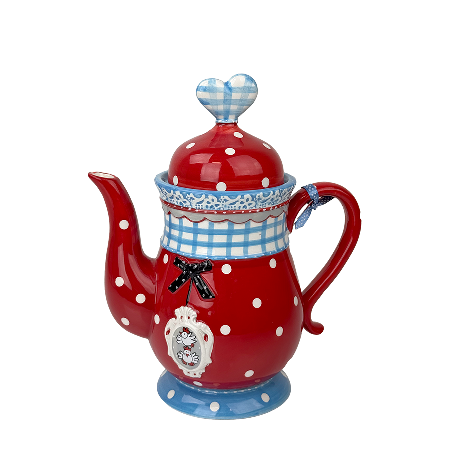 Tetera Studio cookie pera 1l roja