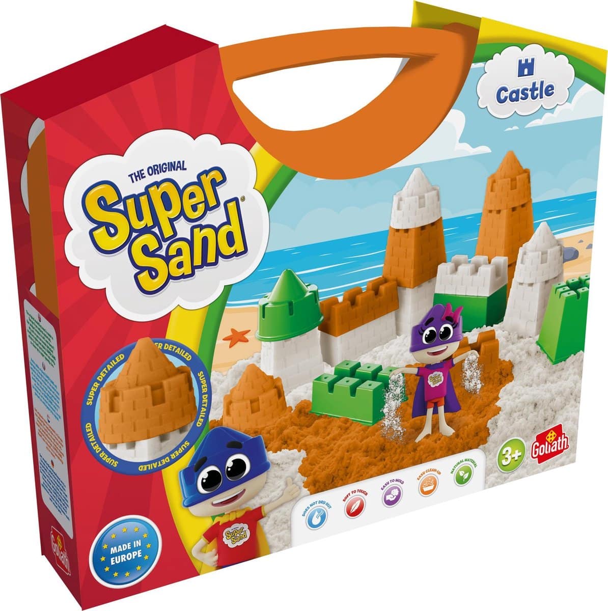 Super Sand Castle en la maleta