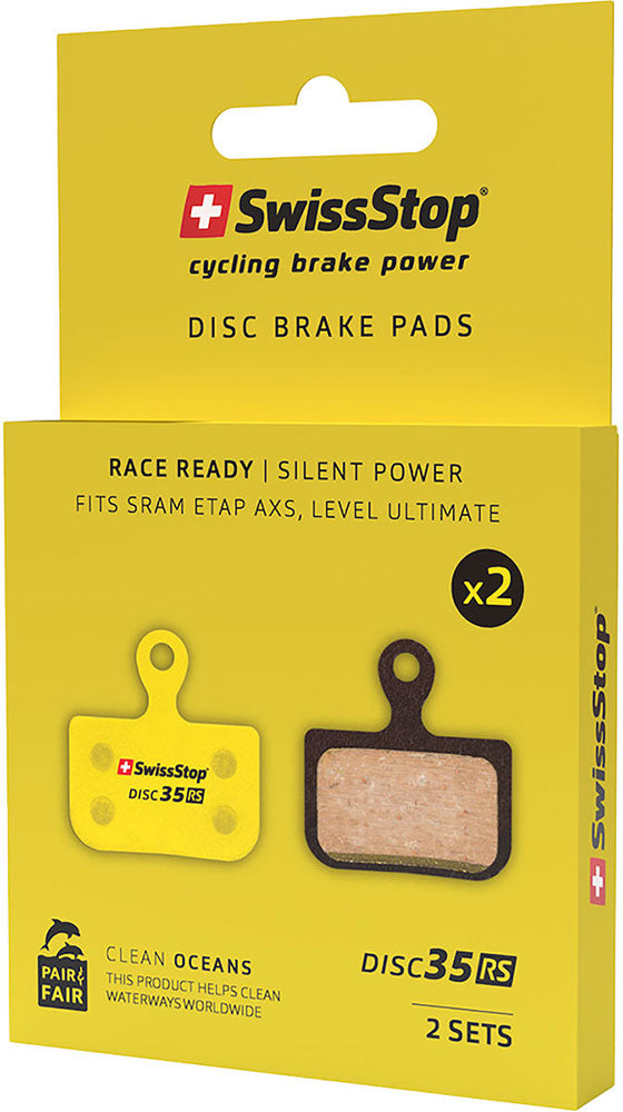 Swissstop 35 rs sram avid coppia pastiglie freno a disco fair