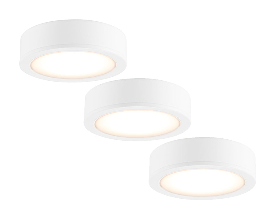 Sylvania Circle Kitchen Spots Juego de LED de 3 270 LM IP20 White