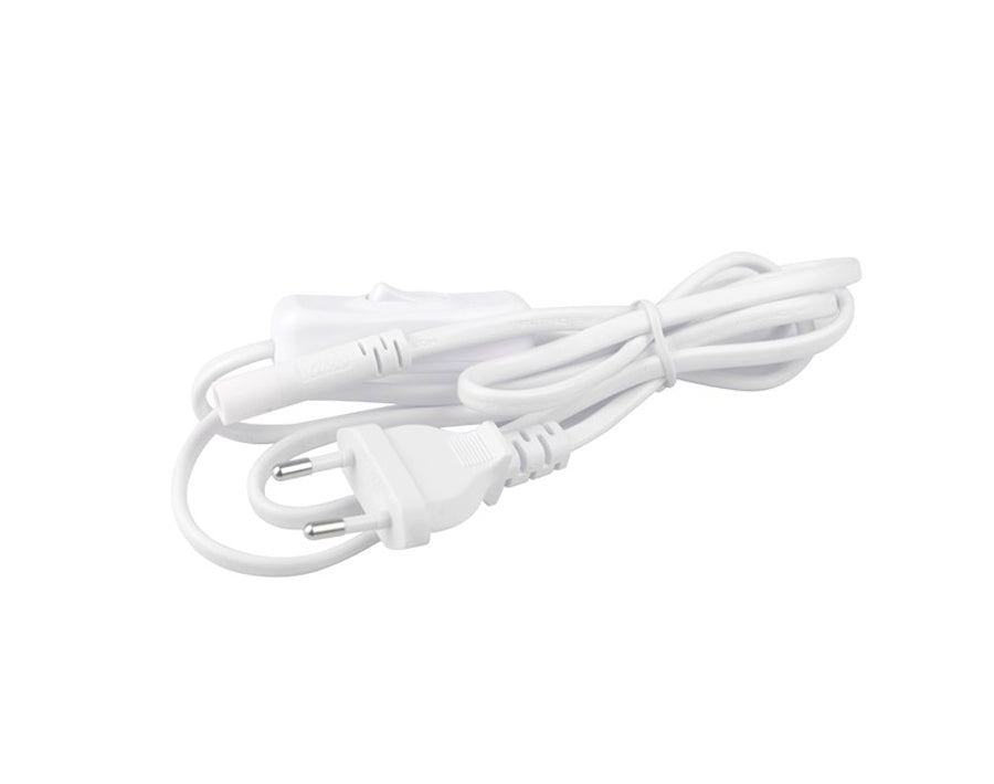 Sylvania Cirkel Plug con interruptor blanco