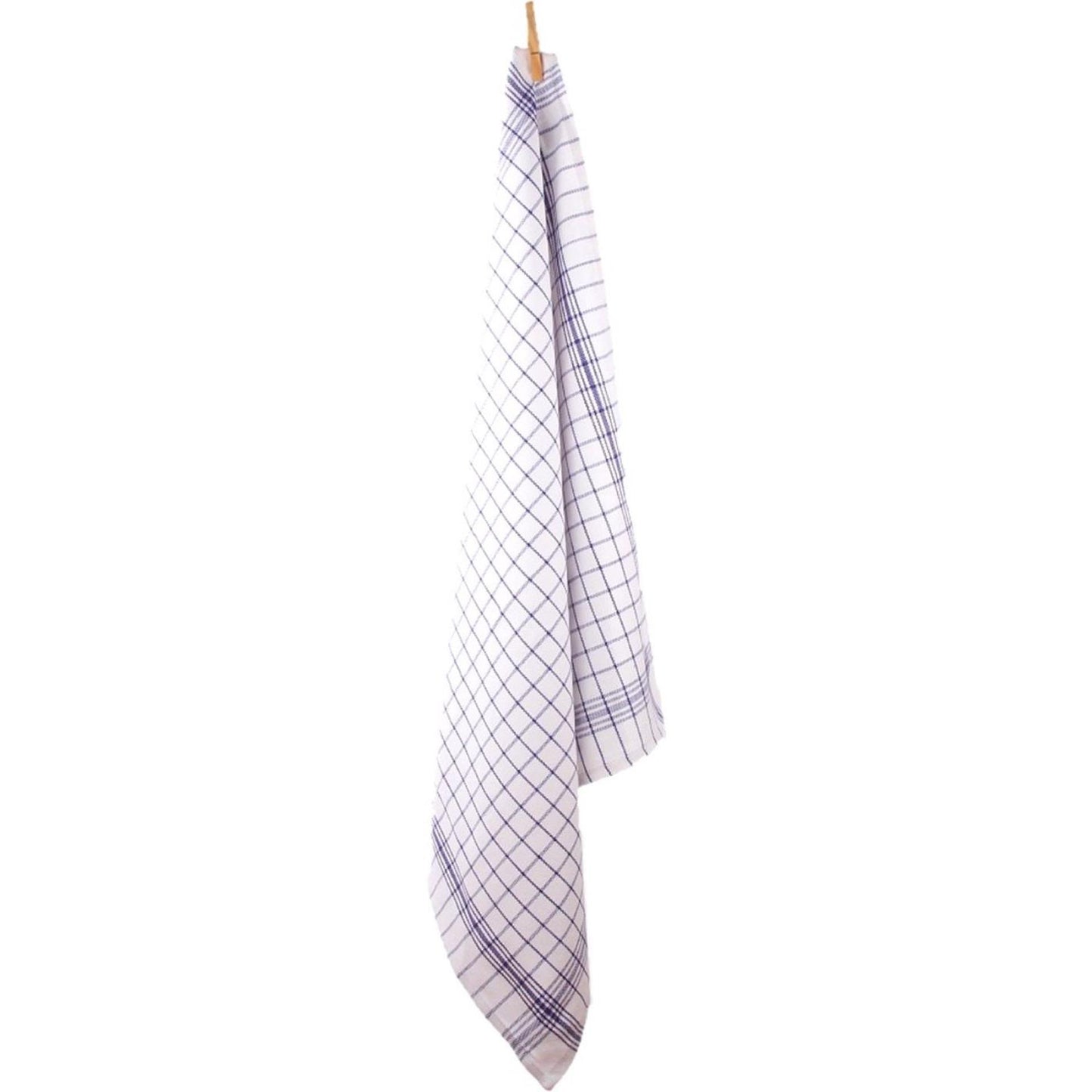 Paño de cocina azul diamante 70x70cm 12uds