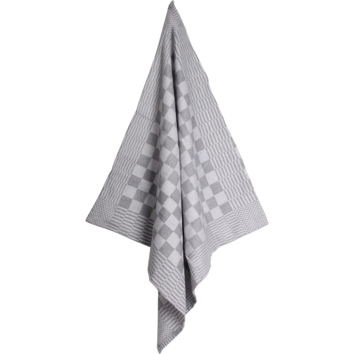 Asciugamano da chef grigio diamante grande 70x70 cm