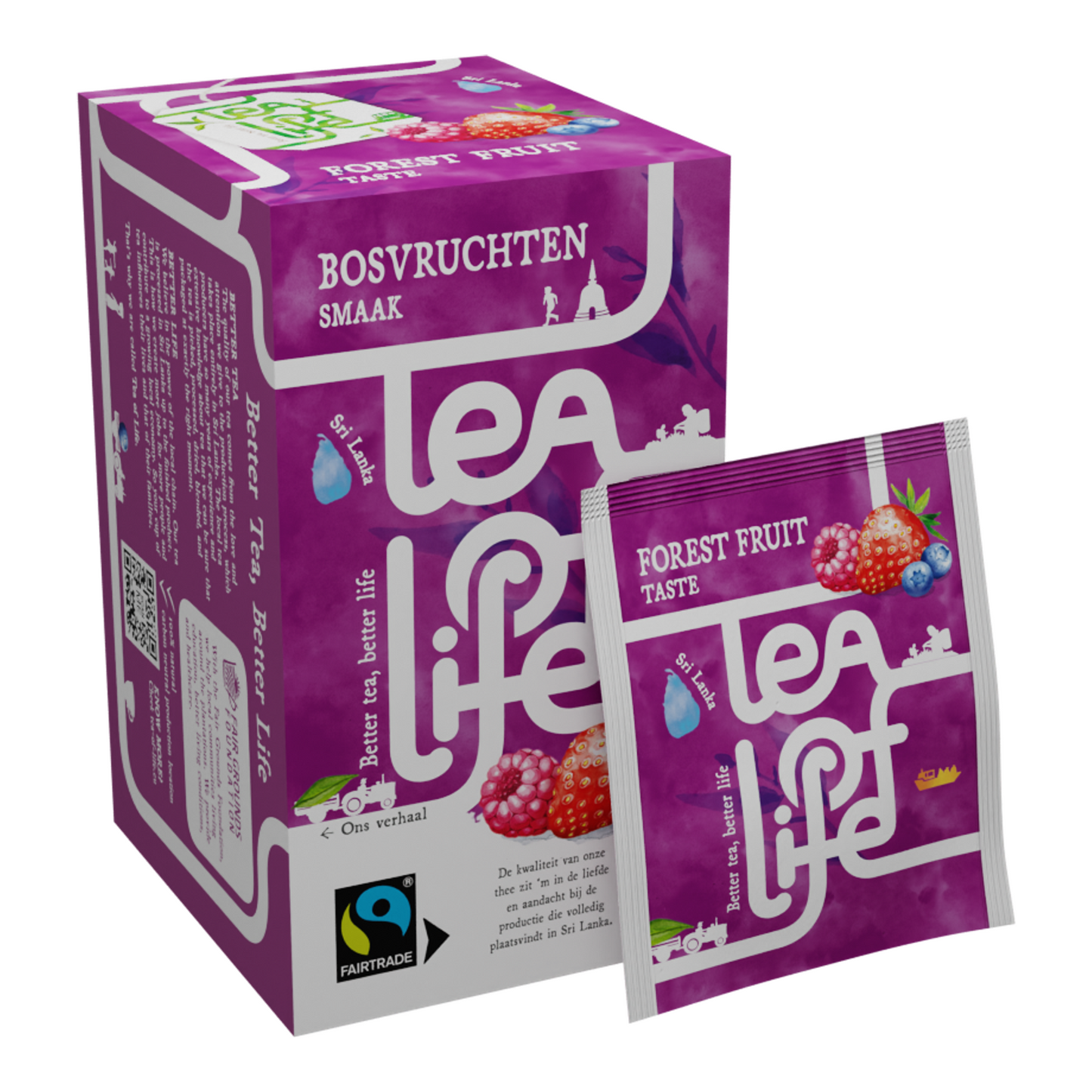 Té de la vida frutos del bosque (100x1,5gr)