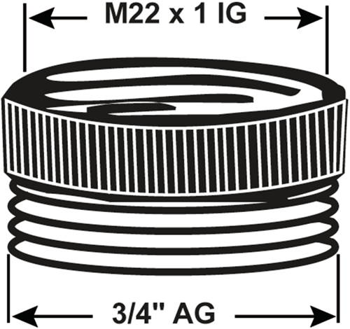 Reductor ch latón cornat vm m22x3 4 - tec386303
