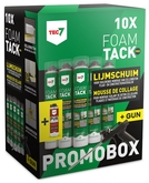 Tec7 combipack foamtack pro | 10 x foamtack pro lijmschuim + cleaner + pistool - 670999000