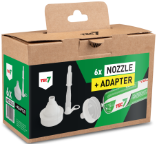 Ugelli Tec7 + adattatori salsicce (box 6 pz) - 599316290