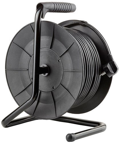 Avvolgicavo Technik h05 3x1,5qmm 50m nero - 1167274