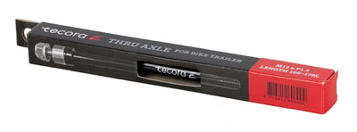 Tecora Stain Axle Bicycle Railer M12 x P1.5 Longitud 166-178L