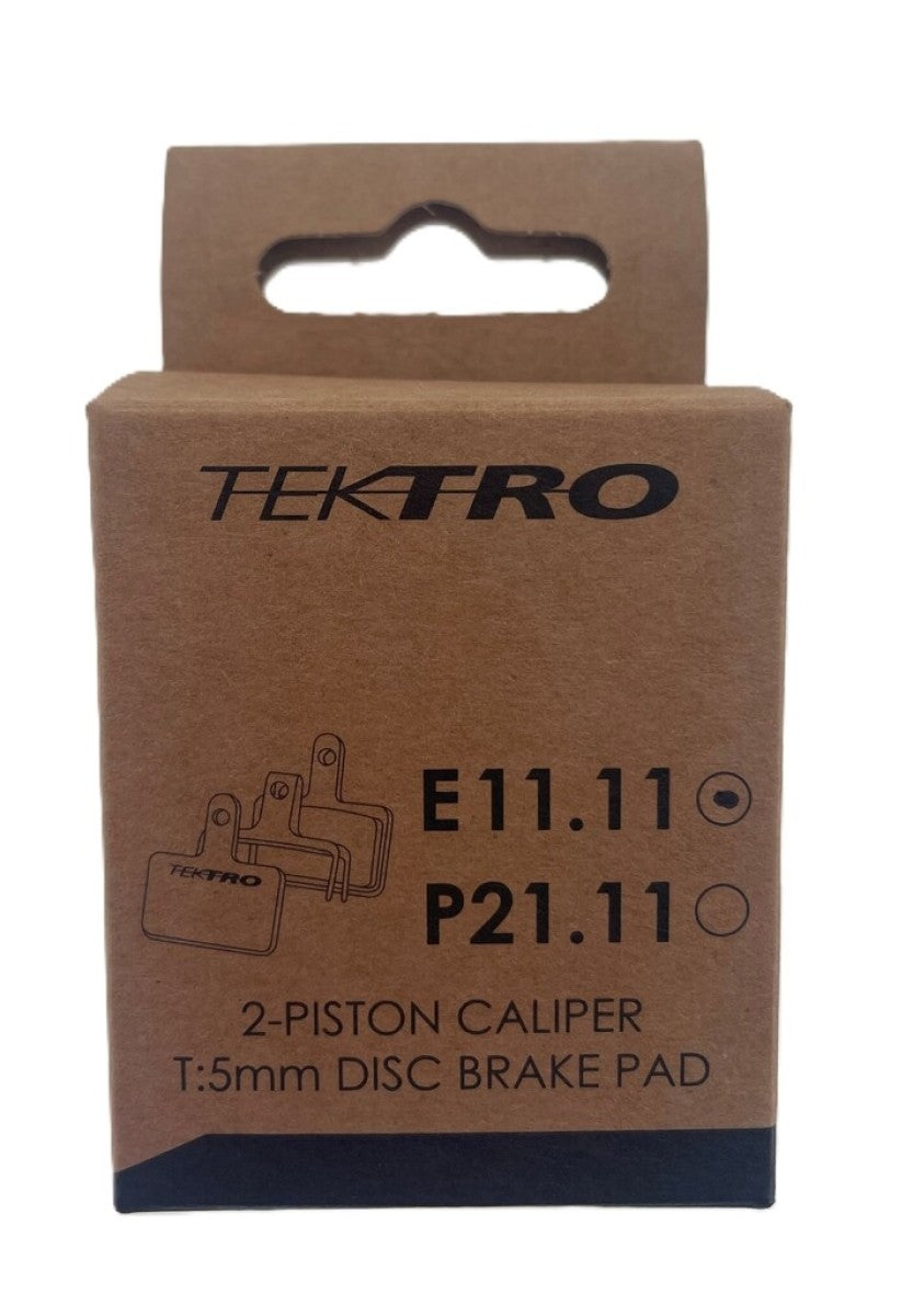 Blocchi freno a disco tektro E1111 2 pistone 5 mm a basso rumore