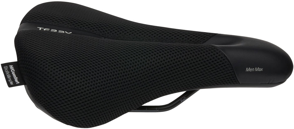 Terry Saddle Fisio Climavent Max Gel Men Black