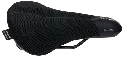 Terry Saddle Fisio Climavent Max Gel Ladies Black