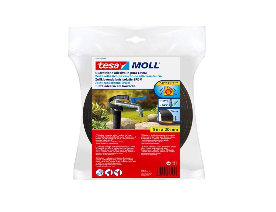Isolamento Tesa BUIS EPDM 5M x 20mm nero
