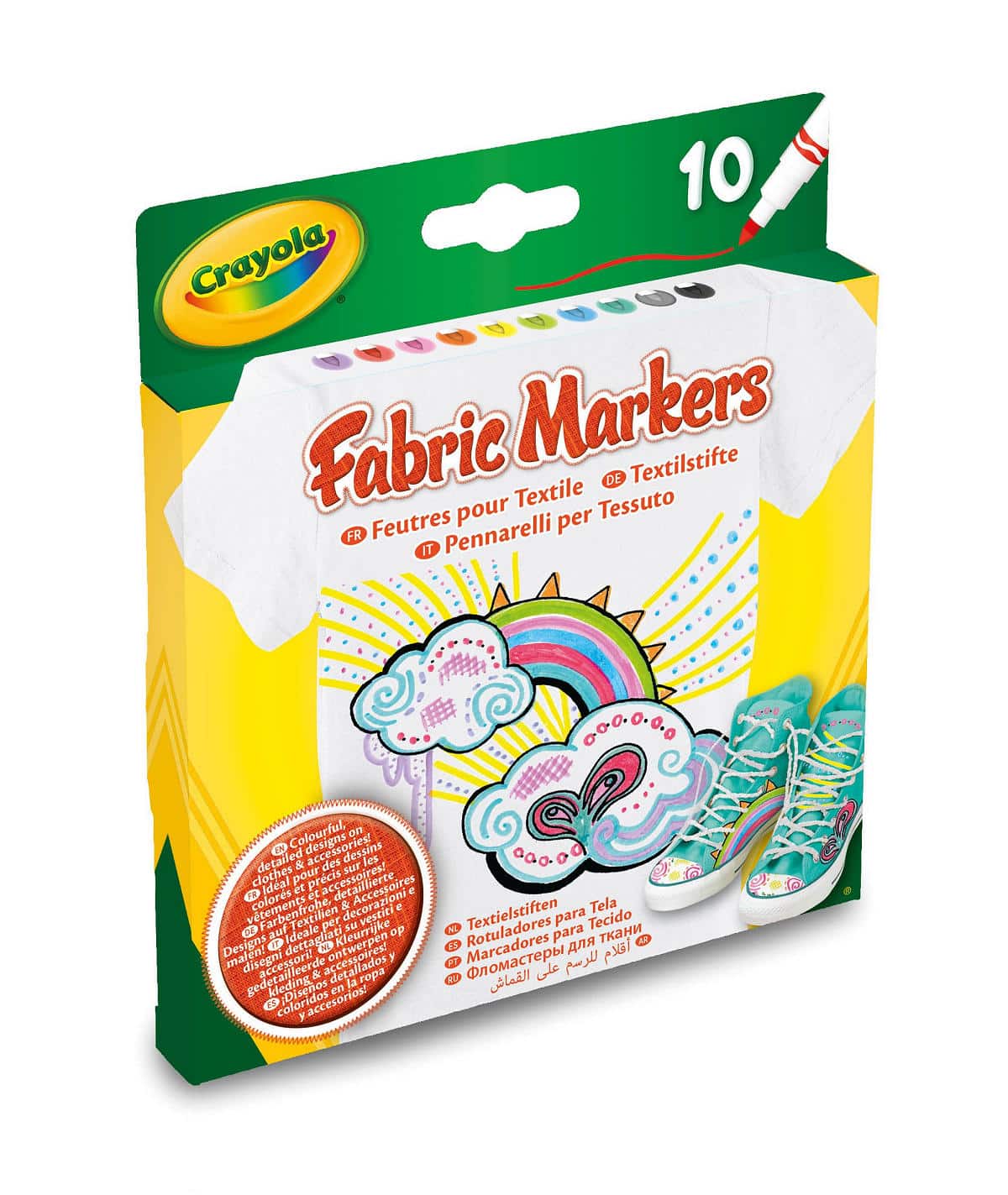 10 marcatori tessili