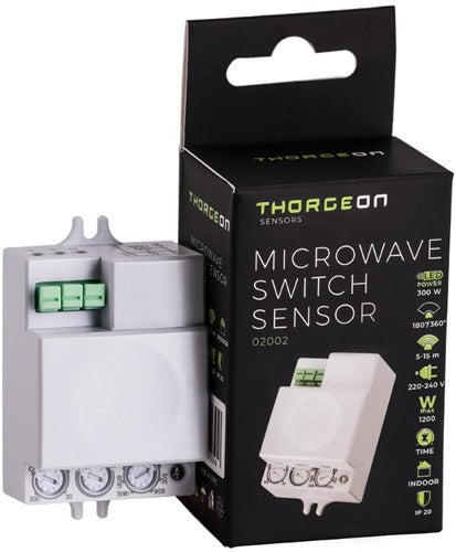 Sensor de movimiento radar Thorgeon incorporado mini blanco - 3900546