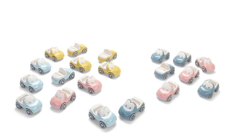 Coches divertidos de bioplástico diminutos Dantoy (juego de 20 piezas)