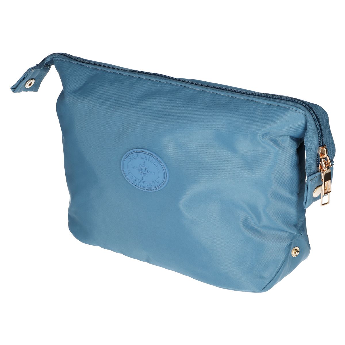 Bolsa de baño de viajero Essentials azul 30 cm x 20 cm
