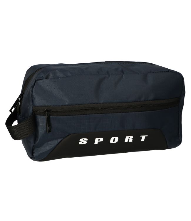 Traveler Bolsa de baño Box Sports Blue 30x19.5 cm