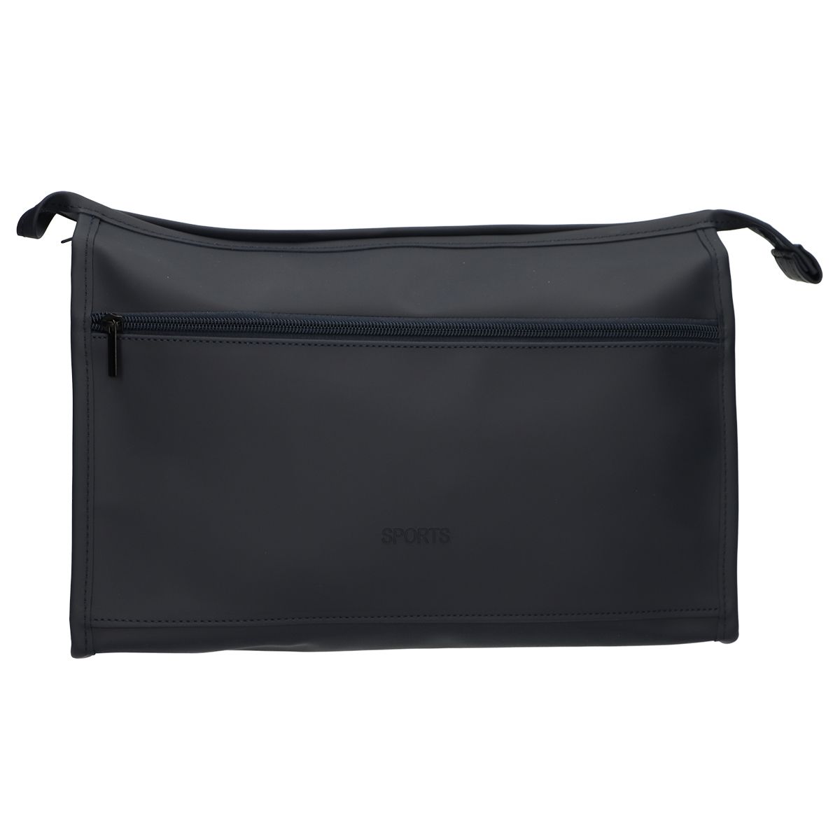 Neceser de viaje deportivo impermeable azul oscuro 35cm x 22,5cm