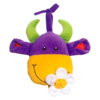 TOLO Musical Cow di tessuto lungo 17 cm
