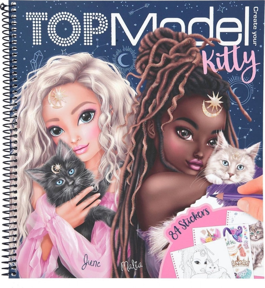 Top Model Coloring Book Moonlight