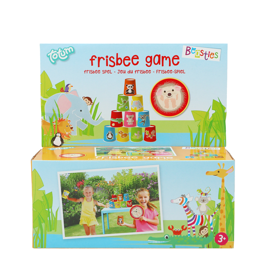 Gioco del frisbee totum bestie