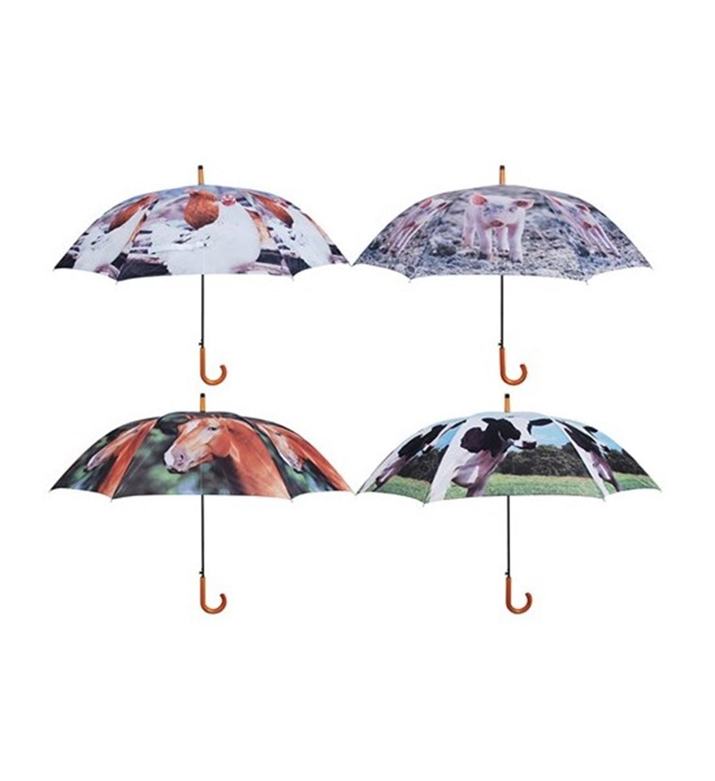 Ombrello Esschert design animali della fattoria