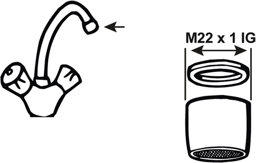 Cornat aeratore m22v ch (8pz) - tp307894