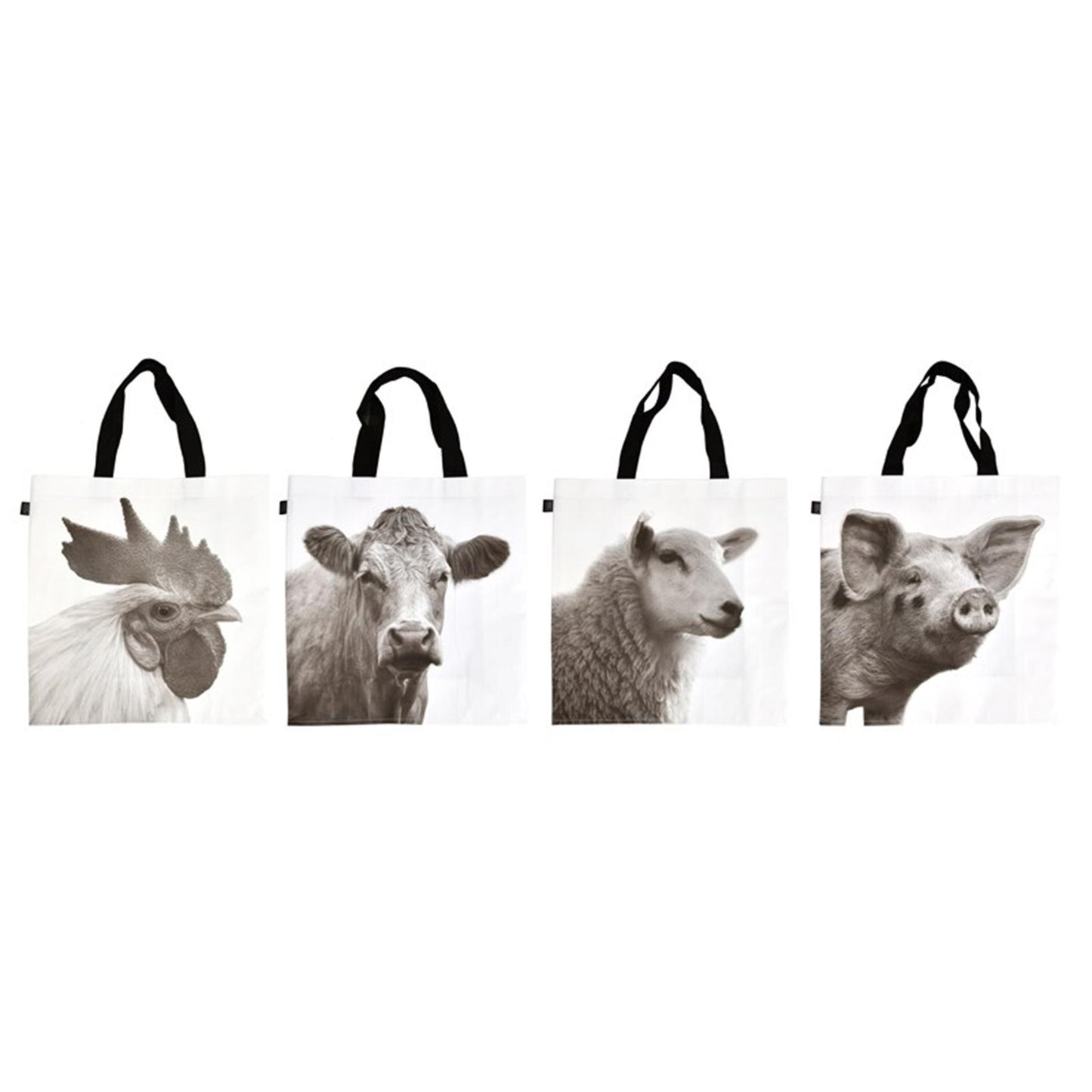 Esschert bolso de diseño animales de granja l