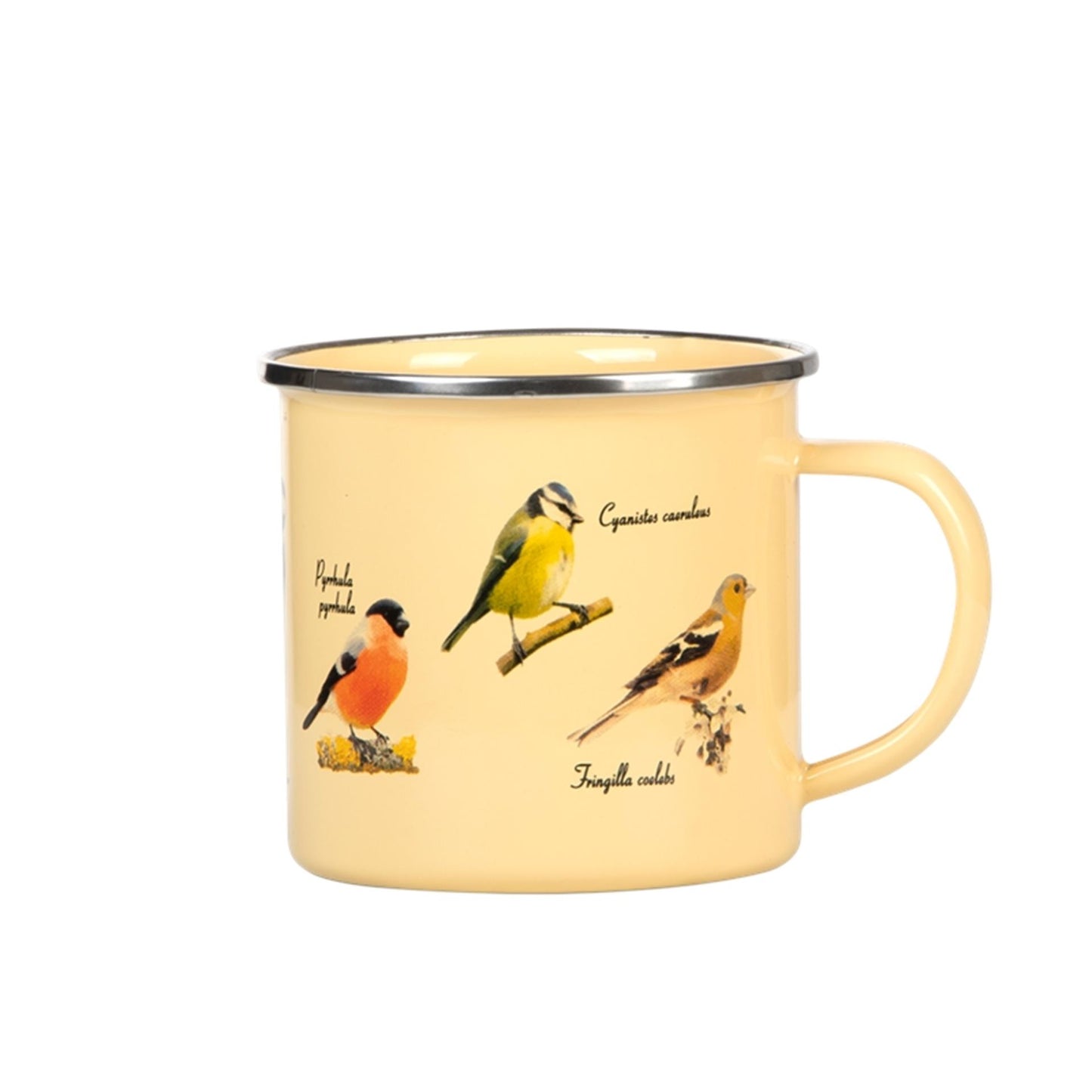 Tazza smaltata con design Esschert