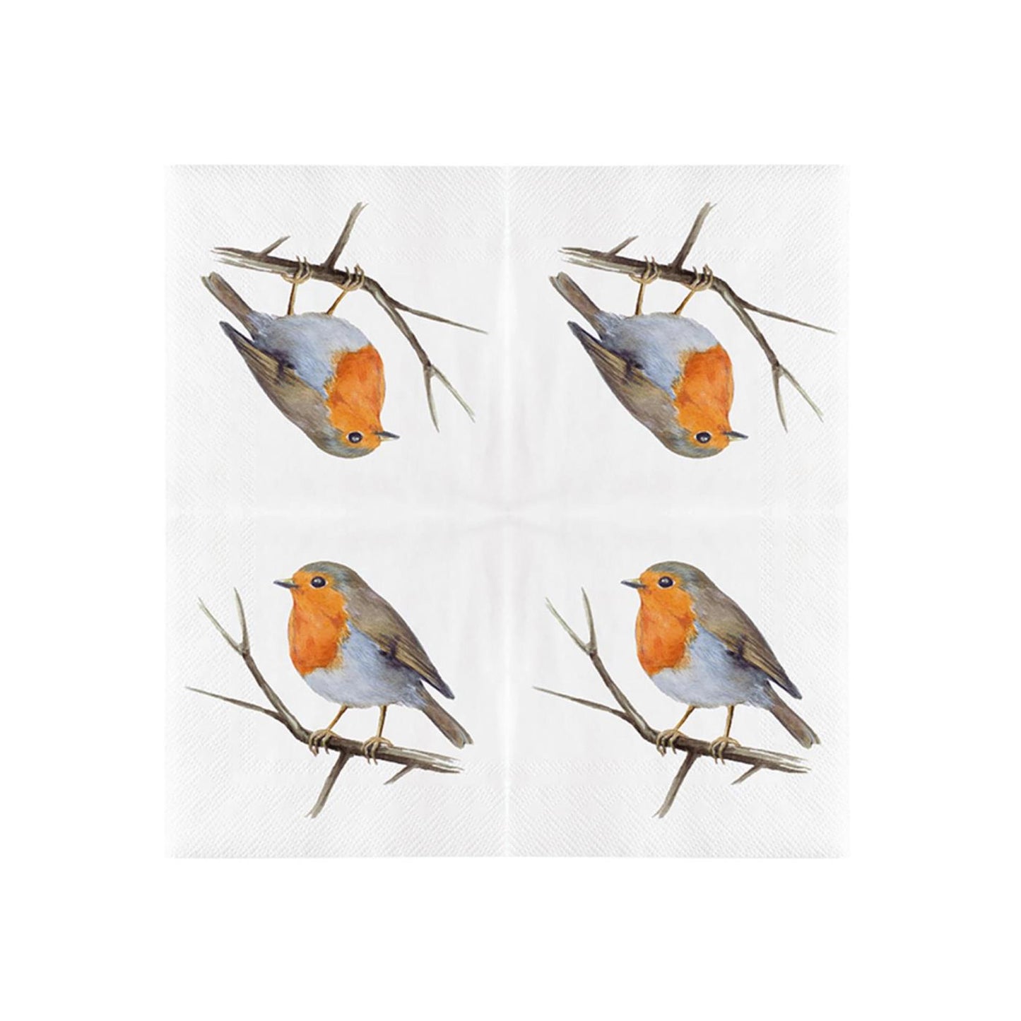 Servilletas de diseño Esschert robin 33cm