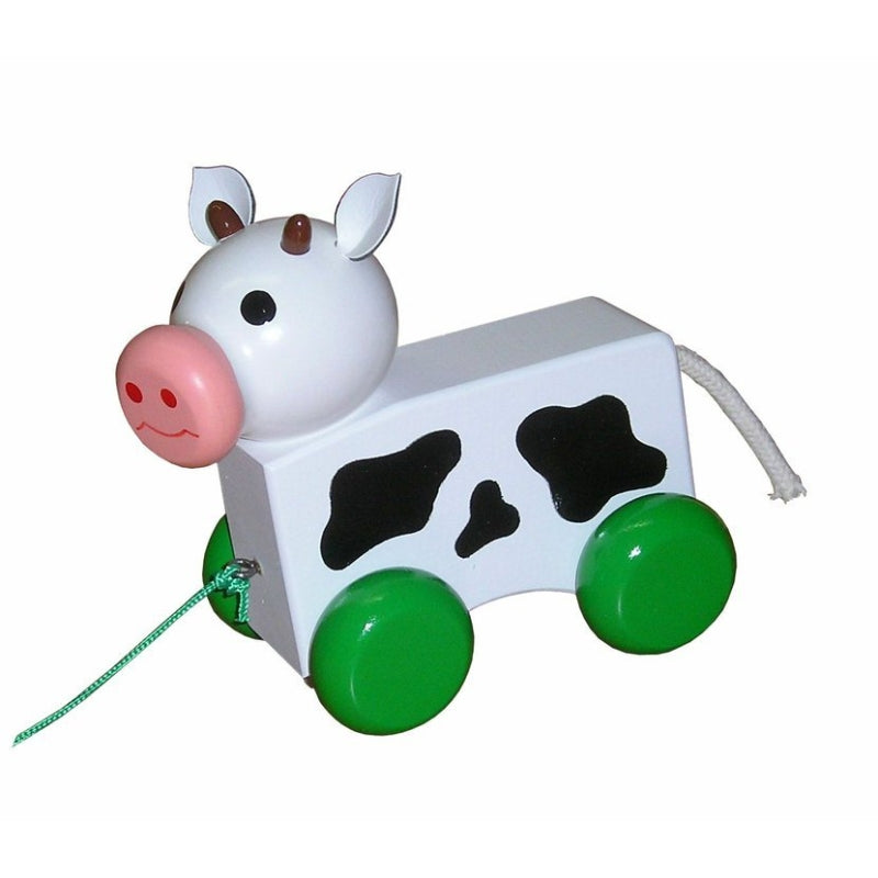 Miva Pull Figure Mucca (colorata)