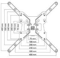 Supporto da parete per TV wm2441 one for all - 7312424
