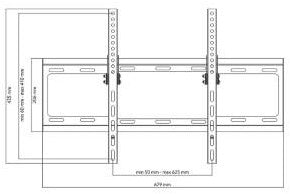 Soporte de pared para TV wm2611 uno para todos - 7312406