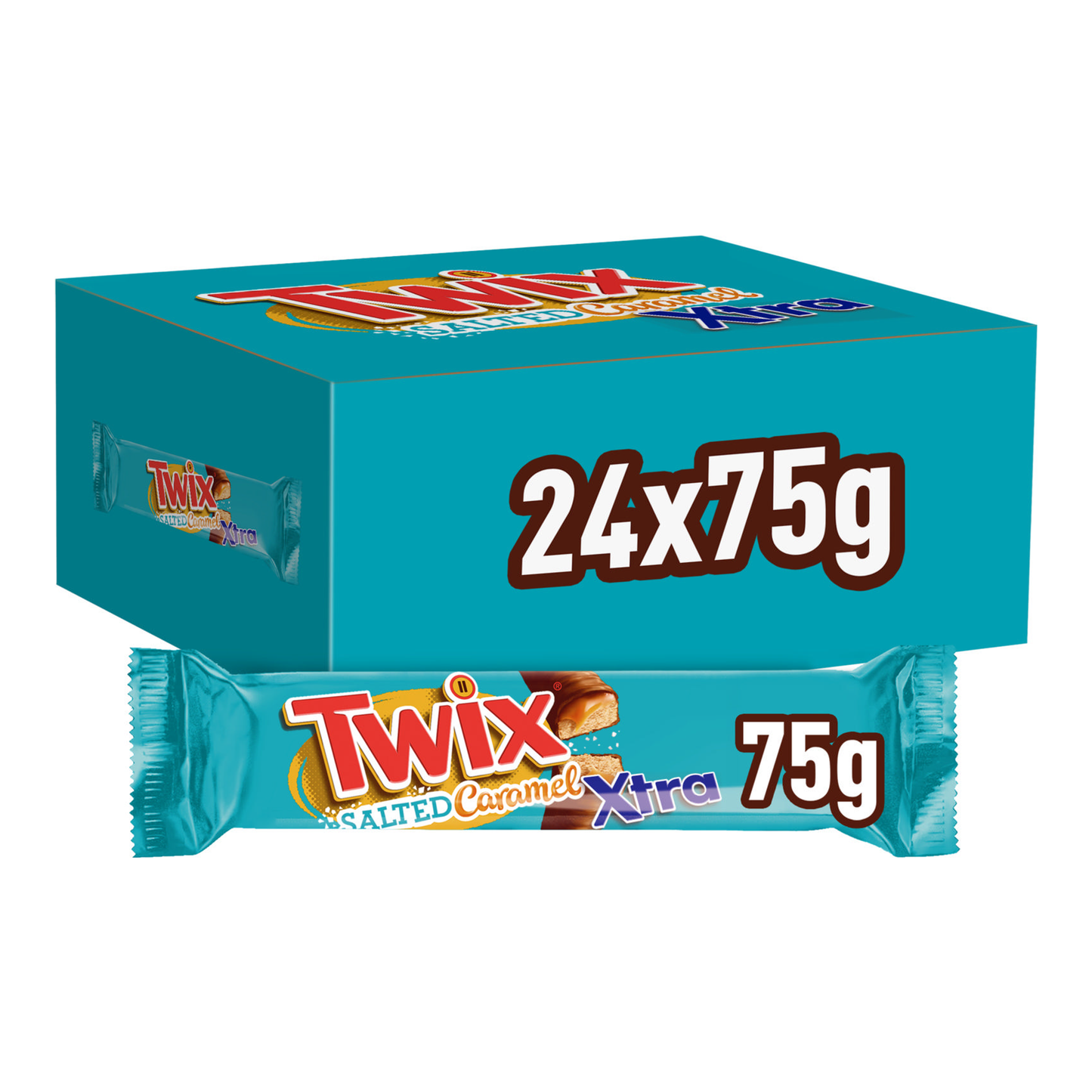 Twix caramelo salado xtra (24x 75gr)