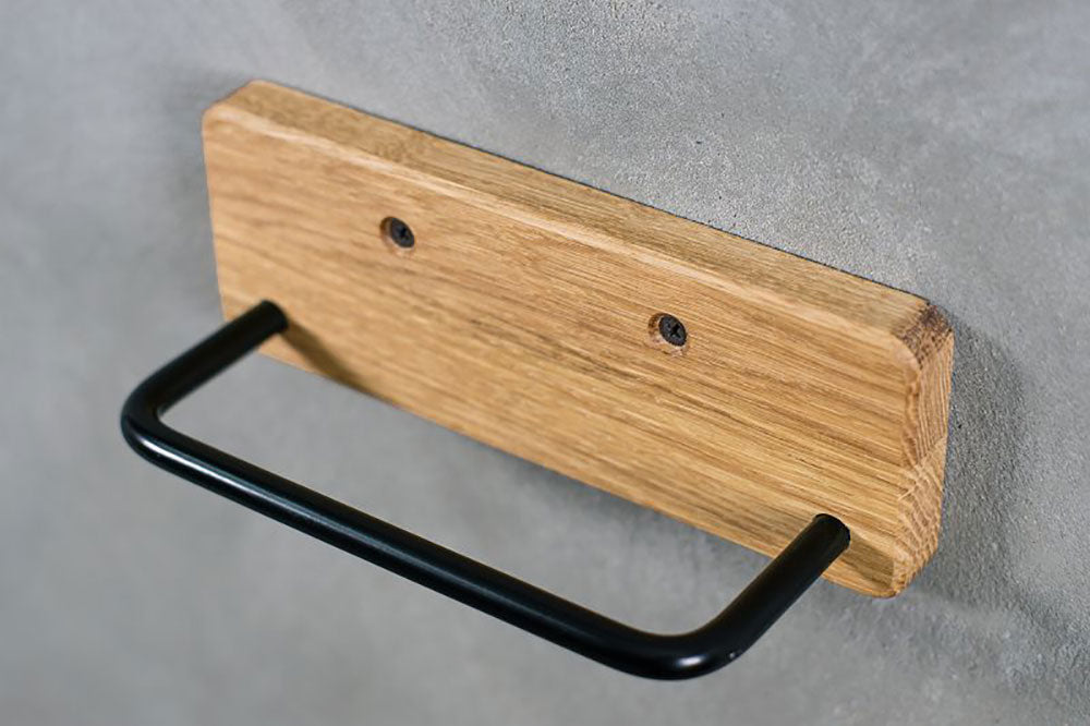 Supporto da parete per bici Parax u-rack - rovere