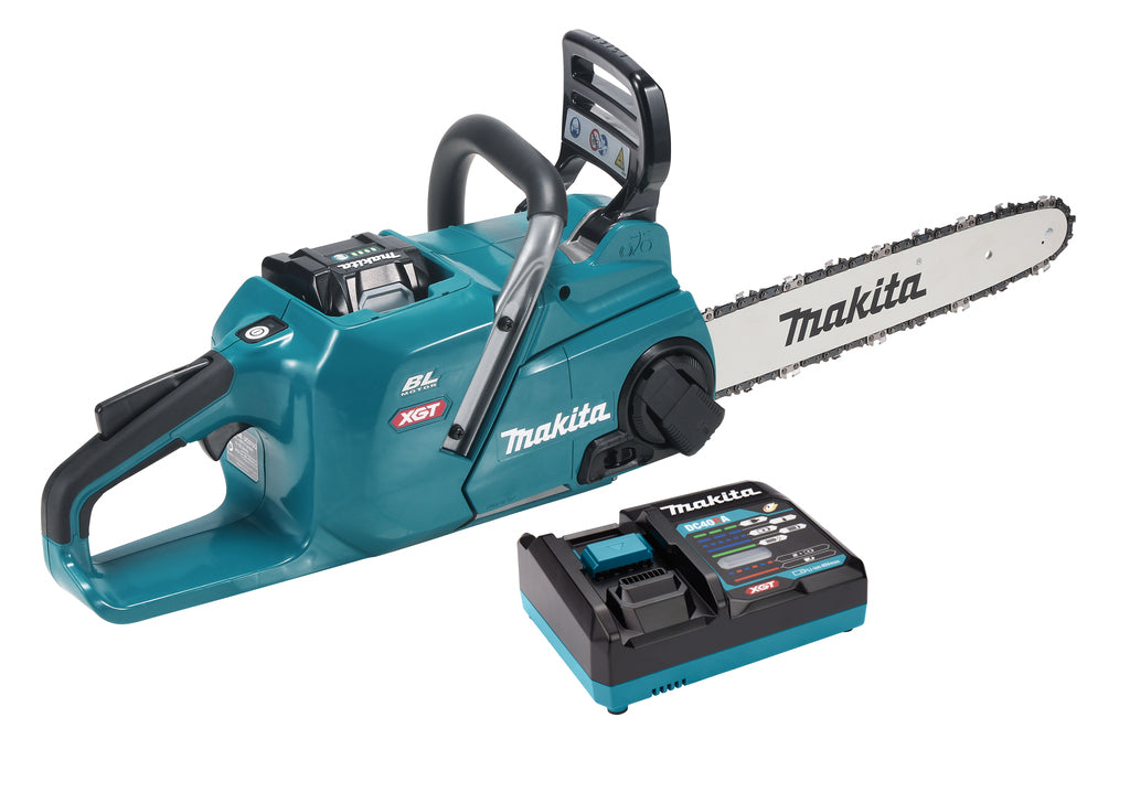 Motosega a batteria Makita 35cm xgt 40v max 5.0ah