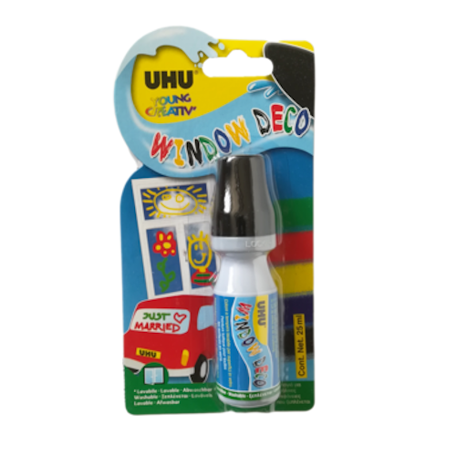 Uhu ventana palo negro 25ml