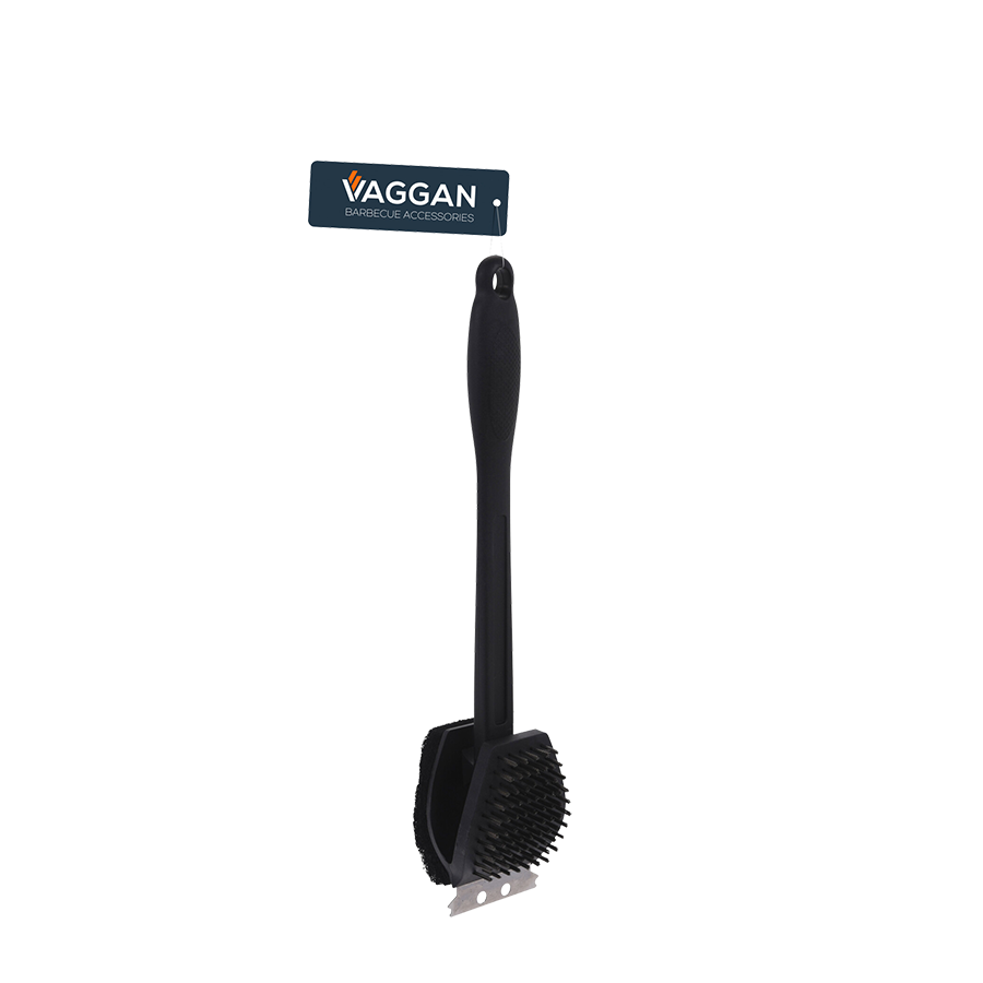 Vagan Vagan 3in1 BBQ Pincel 38 cm Negro