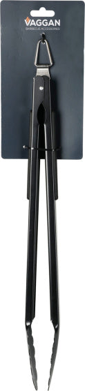 VAGGAN BARBECUE Tang Acciaio inossidabile XL antiaderente anti-slip 51 cm nero