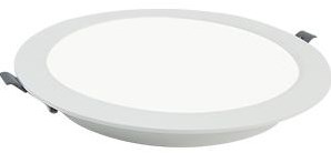 Varnalux panel led downlight 12w blanco 6000k básico ø175mm - 9000090